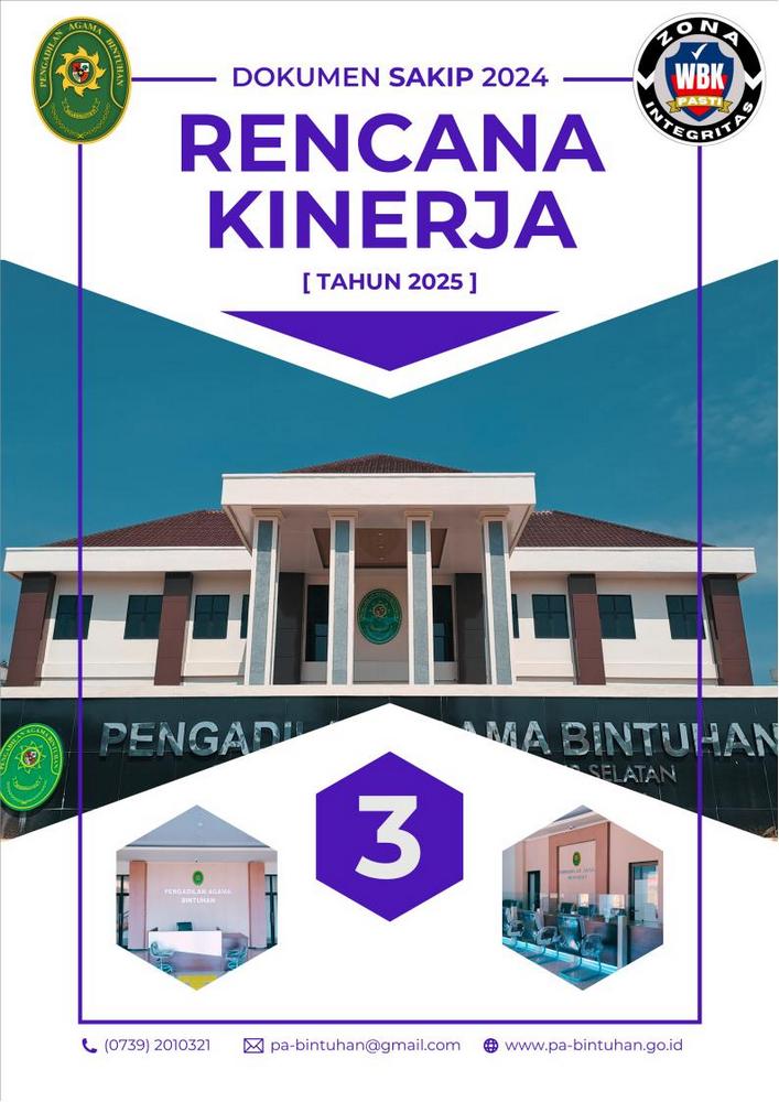 Cover Rencana Kinerja Tahun 2025