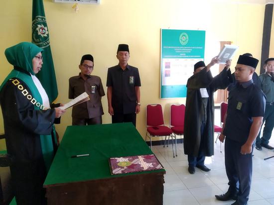 14. Akhirnya PA Bintuhan Melantik Jurusita 1