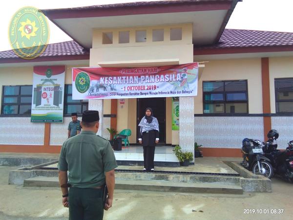 23. Peringatan Hari Kesaktian Pancasila di PA Bintuhan 1