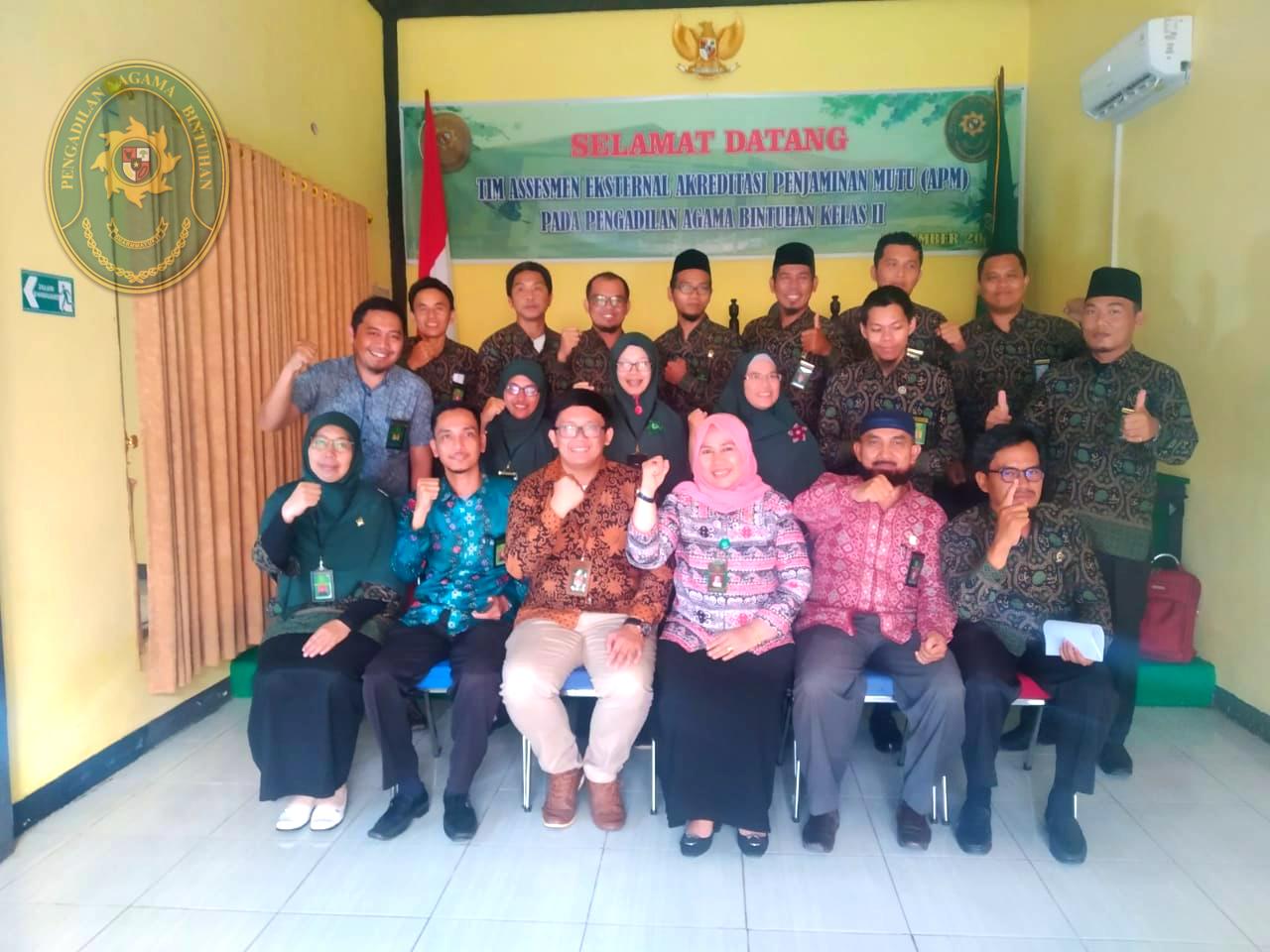 31. Tim APM PTA Bengkulu Adakan Surveilence Assesment Eksternal di PA Bintuhan 1
