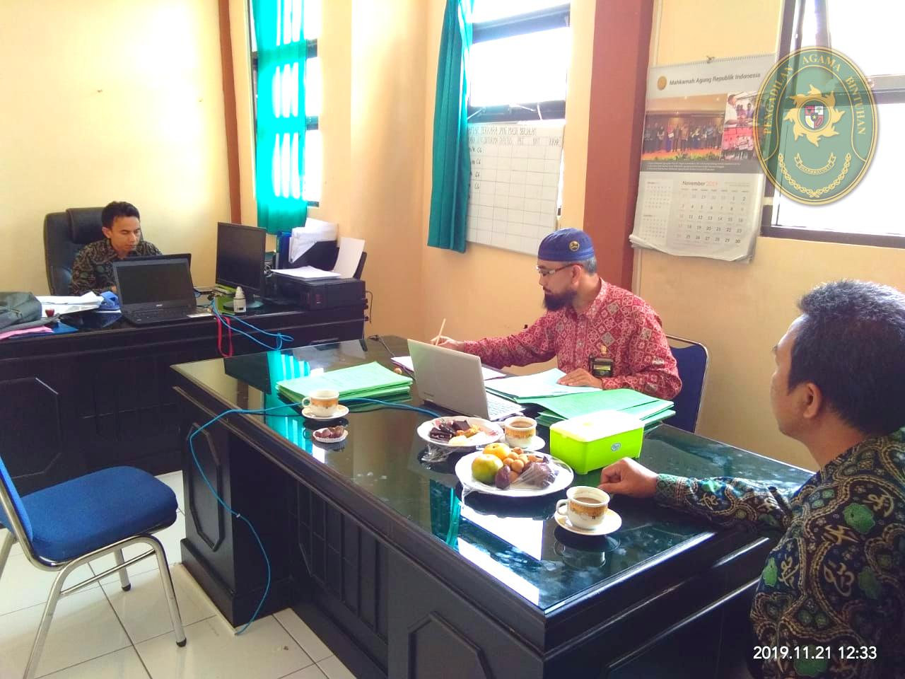 31. Tim APM PTA Bengkulu Adakan Surveilence Assesment Eksternal di PA Bintuhan 3