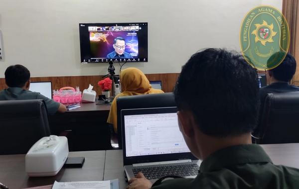 10 PENGADILAN AGAMA BINTUHAN IKUTI KONSOLIDASI LAPORAN KEUANGAN MAHKAMAH AGUNG TAHUN 20242