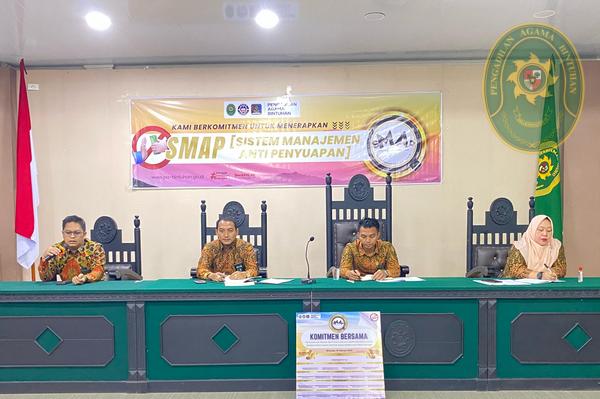 23 KOMITMEN PENGADILAN AGAMA BINTUHAN LAKSANAKAN SISTEM MANAJEMEN ANTI PENYUAPAN2