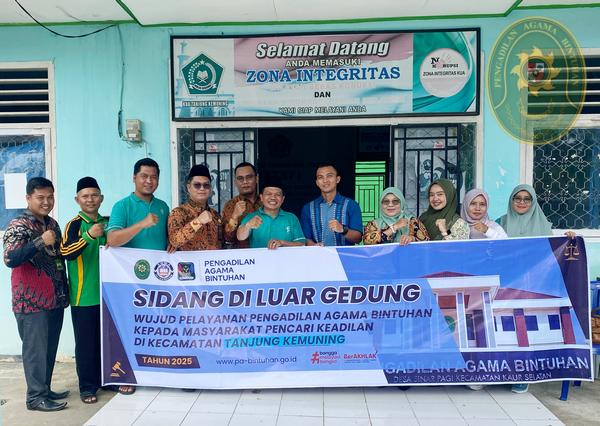 41 KEMBALI SIDANG DI LUAR GEDUNG PA BINTUHAN DISELENGGARAKAN SETELAH LEBARAN