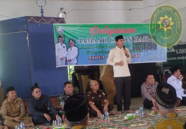 46 PA BINTUHAN HADIRI PELEPASAN CALON JEMAAH HAJI KAUR