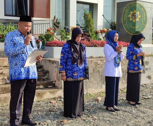 57 PENGADILAN AGAMA BINTUHAN LAKSANAKAN UPACARA HARI PANCASILA3