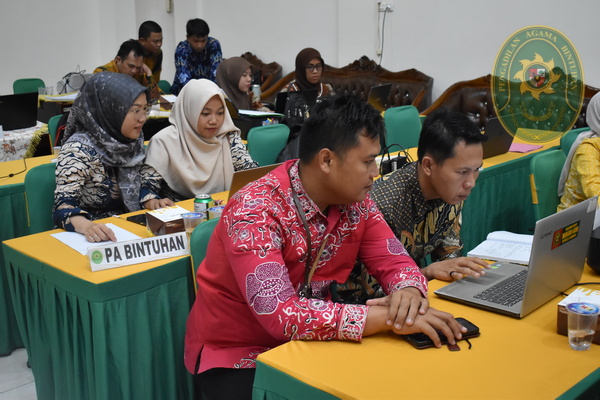 6 REKONSILIASI LAPORAN KEUANGAN PENGADILAN AGAMA BINTUHAN KIRIM 4 DELEGASI 2