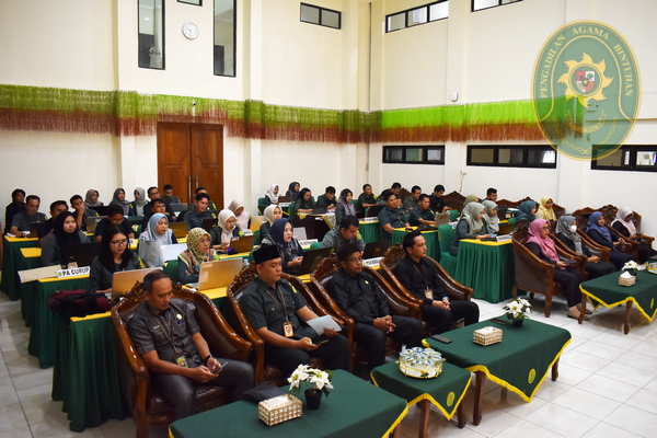 6 REKONSILIASI LAPORAN KEUANGAN PENGADILAN AGAMA BINTUHAN KIRIM 4 DELEGASI 3