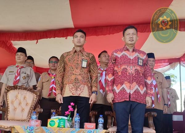 86 KETUA PA BINTUHAN HADIRI UPACARA HUT PRAMUKA KE 64