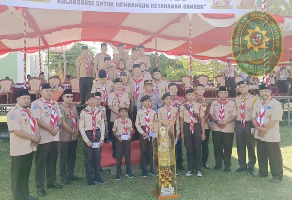 86 KETUA PA BINTUHAN HADIRI UPACARA HUT PRAMUKA KE 644