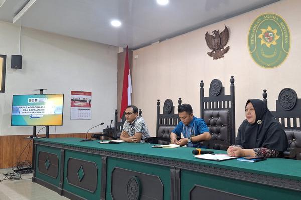 8 PENGADILAN AGAMA BINTUHAN LAKSANAKAN RAPAT UMUM DAN CAPAIAN KINERJA BULAN JANUARI 2025