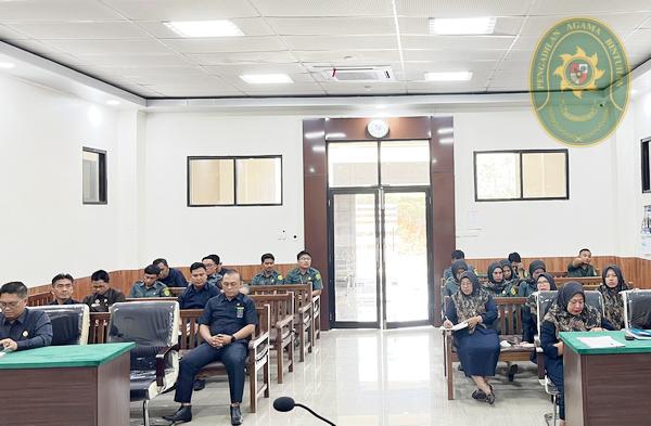 93 PENGADILAN AGAMA BINTUHAN LAKSANAKAN RAPAT KOORDINASI BULANAN DAN CAPAIAN KINERJA SEPTEMBER3