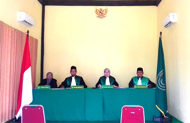 SIDANG PERDANA PENGADILAN AGAMA BINTUHAN 1