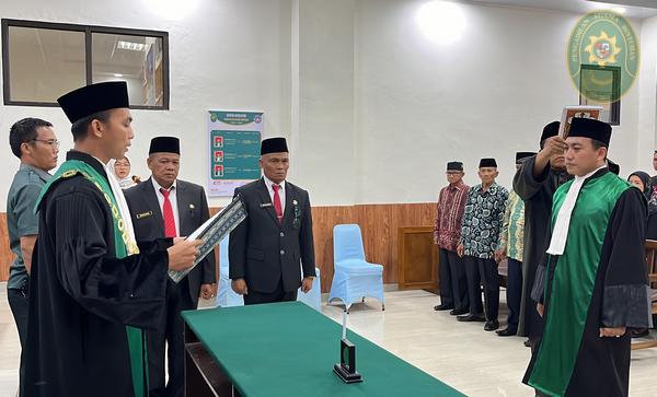 110 KETUA PA BINTUHAN LANTIK M. MUSTALQIRAN T SEBAGAI WAKIL KETUA PA BINTUHAN