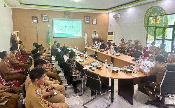 117 PENGADILAN AGAMA BINTUHAN IKUTI REMBUK STANTING TINGKAT KABUPATEN