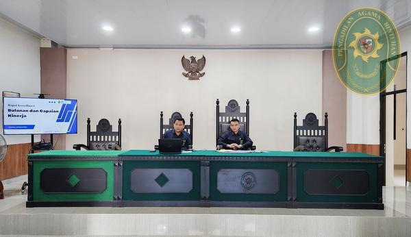 24 RAPAT UMUM DAN MONEV BULAN MARET PELAYANAN PRIMA DAN TEGAKKAN INTEGRITAS3