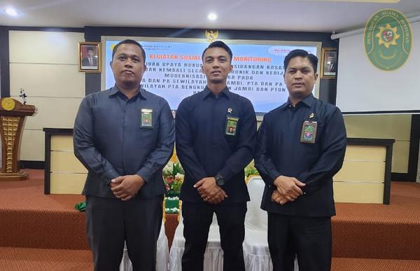 56 PA BINTUHAN IKUTI SOSIALISASI DAN MONITORING PENYELESAIAN PERKARA ELEKTRONIK DI PTA JAMBI2