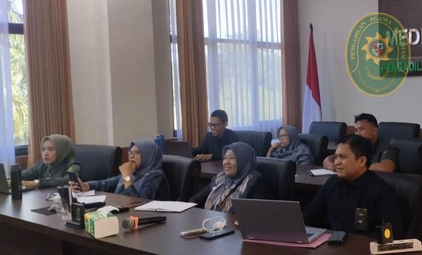 58 PA BINTUHAN IKUTI SOSIALISASI PELAPORAN PAGU DIPA 04 KINSATKER