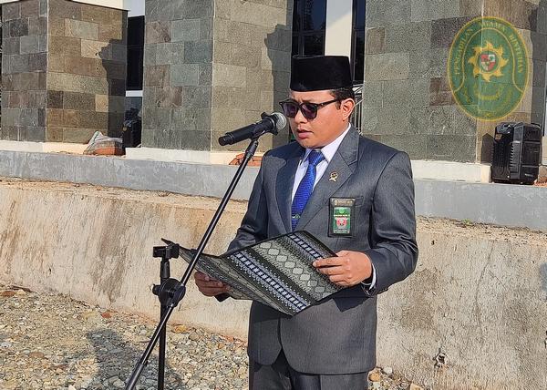 84 PENGADILAN AGAMA BINTUHAN SELENGGARAKAN UPACARA HUT KEMERDAKAAN RI KE 792