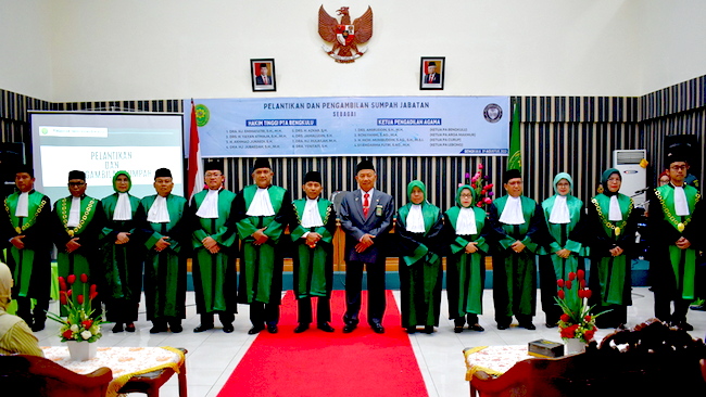 29. Wakil Ketua Pengadilan Agama Bintuhan Hadiri Pelantikan Hakim Tinggi dan Ketua Pengadilan Agama 1