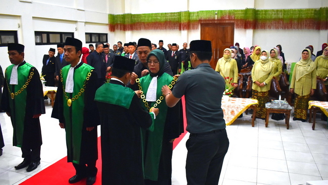 29. Wakil Ketua Pengadilan Agama Bintuhan Hadiri Pelantikan Hakim Tinggi dan Ketua Pengadilan Agama 3