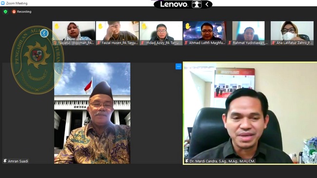 6. HAKIM MUDA PA BINTUHAN IKUTI PELATIHAN BERKELANJUTAN I 3