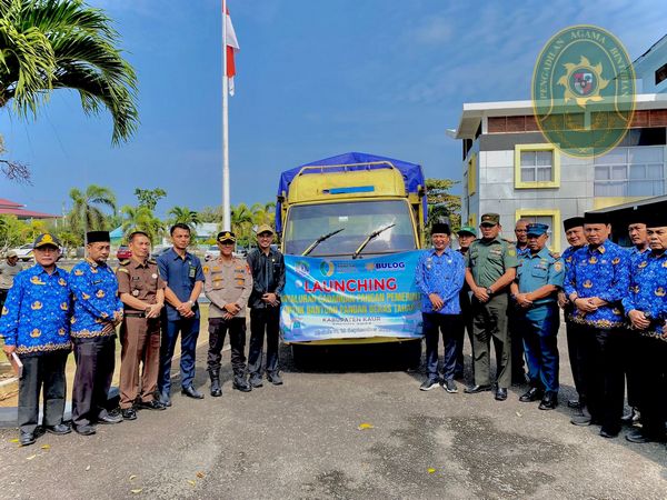 63 LAUNCHING PENYALURAN CADANGAN BERAS PEMERINTAH KETUA PA BINTUHAN INI BENTUK ANTISIPASI DAMPAK KEKERINGAN