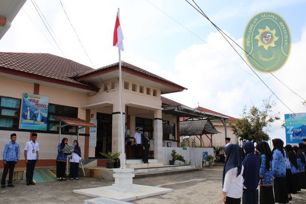 64 PENGADILAN AGAMA BINTUHAN LAKSANAKAN UPACARA PERINGATAN HARI KESAKTIAN PANCASILA2