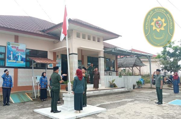 74 PENGADILAN AGAMA BINTUHAN LAKSANAKAN UPACARA HARI PAHLAWAN2