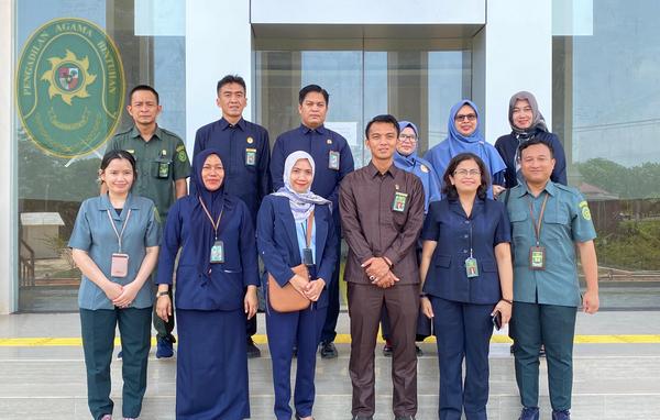 80 MONITORING PEMBANGUNAN GEDUNG BIRO PERENCANAAN DAN ORGANISASI MA KUNJUNGI PA BINTUHAN5