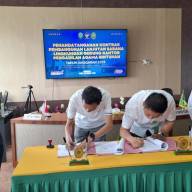  PENANDATANGANAN KONTRAK DAN PCM  PEMBANGUNAN LANJUTAN SARLING PA BINTUHAN OPTIMALKAN PELAYANAN