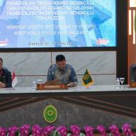 PA BINTUHAN IKUTI RAKERDA PTA BENGKULU, MEMPERKUAT INTEGRITAS, PROFESIONALISME DAN KREATIVITAS